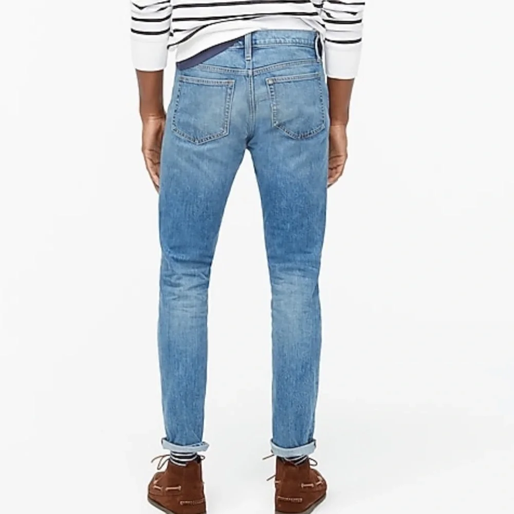 J crew slim fit jean vintage flex montauk wash